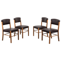 Mid-century Modern Italian Chairs / Eetkamerstoelen, 1960s