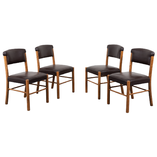Mid-Century Modern Italian Chairs / Eetkamerstoelen, 1960S