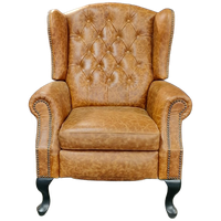 Chesterfield Lazychester Relaxfauteuil (m) - Vintage Bruin