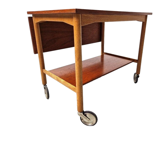 Vintage Trolley Van Poul Volther Gemla Möbler, Zweden 1
