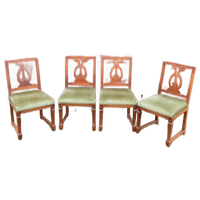 Retro Stoelen Set Van 4