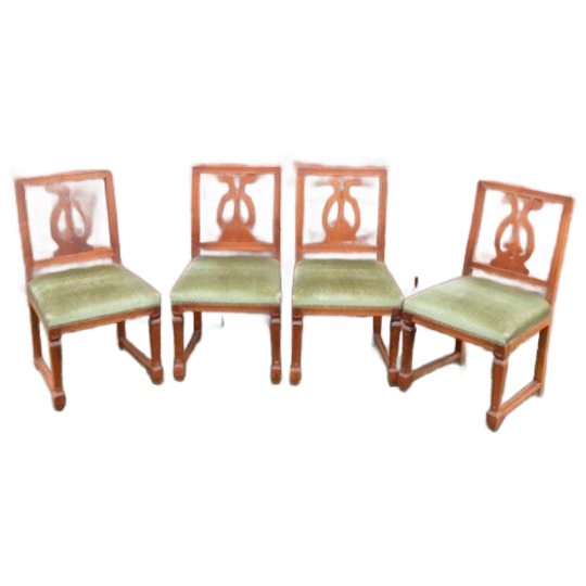 Retro Stoelen Set Van 4 1