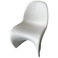 Vitra Verner Panton Chair Stoel Wit Zagen