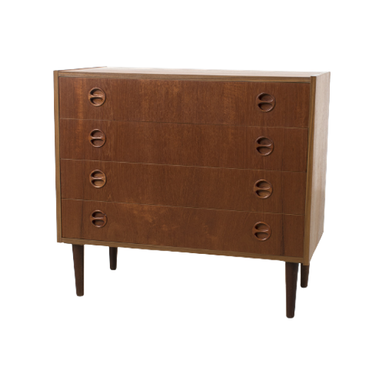 Teak 4-ladekast 68283 1
