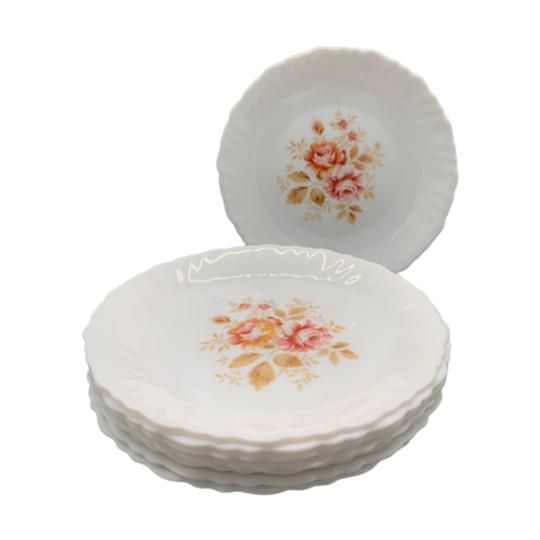 Set Arcopal Ontbijtbordjes Rose 8 Stuks 1