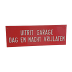 Vintage Tekstbord Reclame Decoratie thumbnail 1