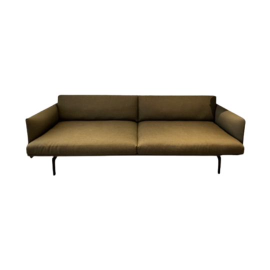 Muuto Outline 3-Zits Bank Legergroen 1