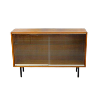 Retro Vintage Kast Dressoir Jaren 60 Boekenkast Vitrinekast