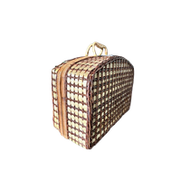 Picknickmand Rotan & Geruit Vintage