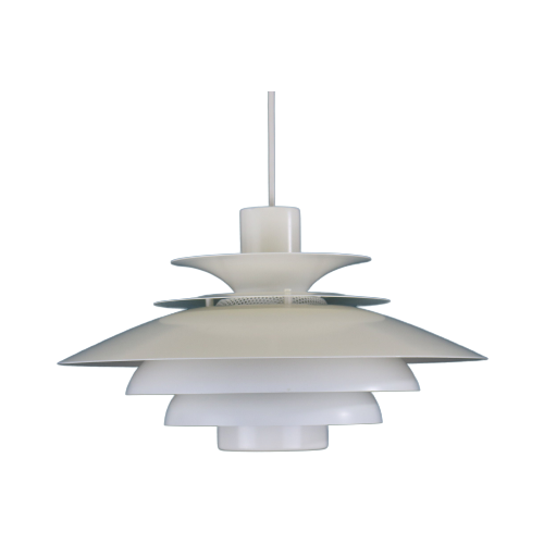 Fantastische Jeka Metaltryk Hanglamp - Model Verona Type 209600 | Deens Ontwerp | Lamp Uit De Jar