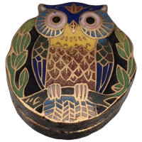 Cloisonné Sieradendoosje Uil