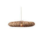 Bamboe Hanglamp Donut Antik | L thumbnail 1