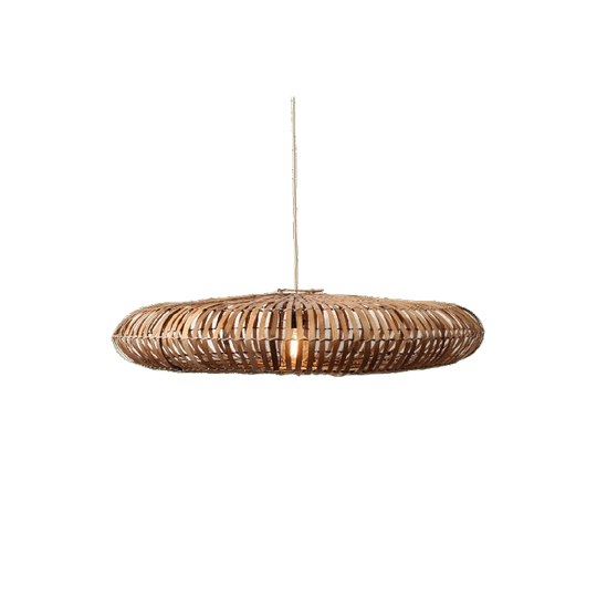 Bamboe Hanglamp Donut Antik | L 1
