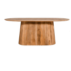 By fonQ Grand Eettafel Lichtbruin Mangohout thumbnail 1