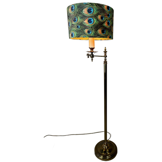 Vintage Messing Vloerlamp 1