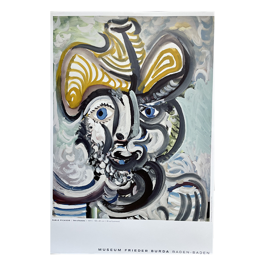 Pablo Picasso (1881-1973), Tête D'homme, 1972, Copyright Privatsammlung/vg Bild-kunst, Bonn 2005, Printed In Germany 1