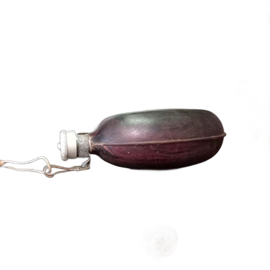 Antieke Houten Veldfles 1