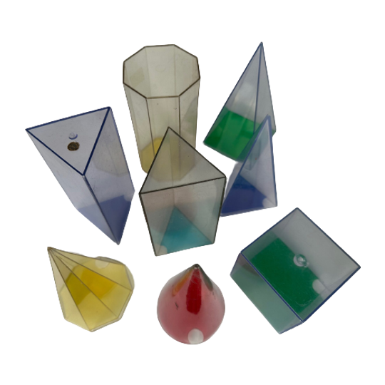 8x Vintage Meetkundige Vormen 1
