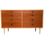 Vintage Dubbele Ladekast, Borge Mogensen, Deens Design thumbnail 1