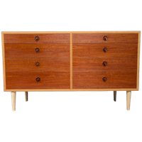 Vintage Dubbele Ladekast, Borge Mogensen, Deens Design