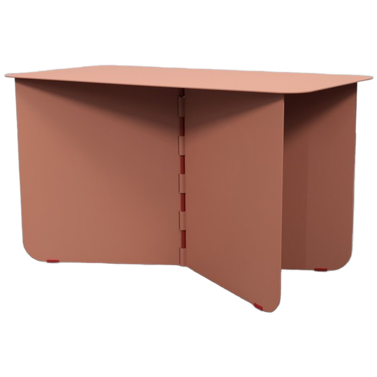Side Table Hinge Large By Lex Pott For Puik Design Pink 1