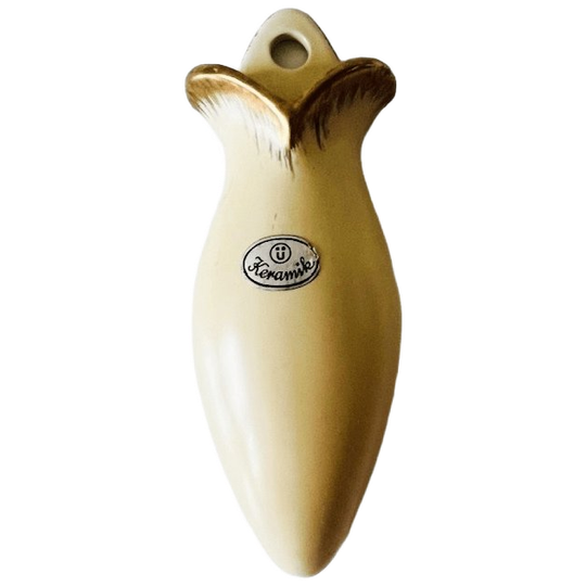 Vintage Keramisch Muurvaasje Keramiek Crème Ü Keramik 1960’s 1