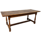 Franse Antieke Eettafel thumbnail 1