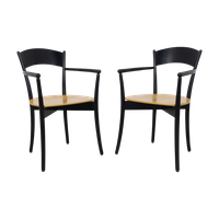 2x Vintage Italiaanse Eetkamerstoel