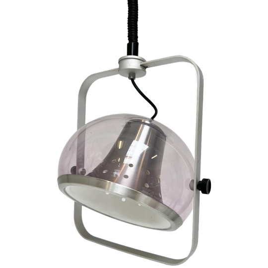 Unieke Space Age Plafondlamp Van Dijkstra, 1960's 1