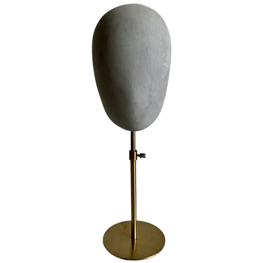 Betonlook Display Head Met Verstelbaar Voetstuk 1