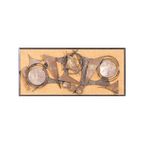1970’s Danish Brutalist Wall Sculpture / Wanddecoratie / Muurdecoratie From Henrik Horst thumbnail 1