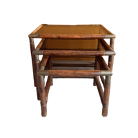 Vintage Manou Miniset, Mimiset, Nesting Tables, Tafeltjes