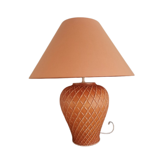 Te Koop : Lamp Met Aardewerk Voet 1