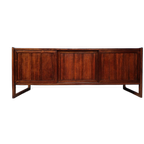 Vintage Palissander Lowboard, Deens Design Van Mørke Møbelfabrik, Jaren 60 thumbnail 1