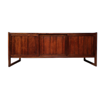 Vintage Palissander Lowboard, Deens Design Van Mørke Møbelfabrik, Jaren 60