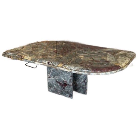 Vintage Marmeren Salontafel, Groen, Reliving 1