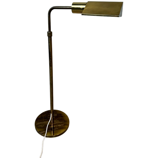 Vintage Messing Leeslamp / Vloerlamp 1