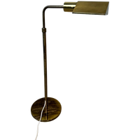 Vintage Messing Leeslamp / Vloerlamp