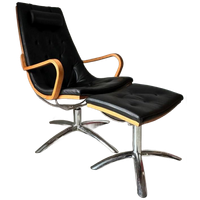 Life Lounge Chair + Ottoman Design By Niels Gammelgaard