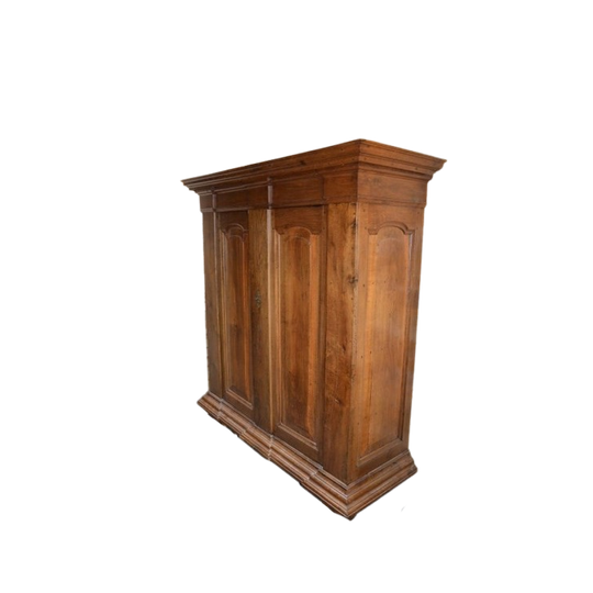Antieke Biedermeier Kast Massief Eiken 1