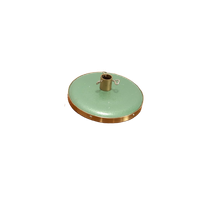 Vintage Kerstboom Standaard Groen Met Messing | Kerst