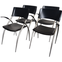 4x Calligaris Design Stoelen