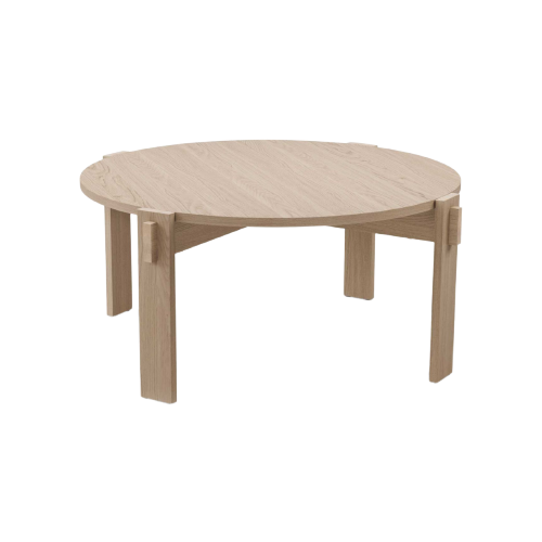 Sofacompany Carlo Salontafel Eiken Ø 85Cm