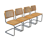 Set Van 4 Cesca Stoelen B32 Made In Italy Design thumbnail 1