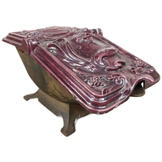 Antieke Kolenbak 'les Fonderies Bruxelloises' 1