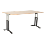 Solidesk Bureau, Wild Peren Blad, 160X80 Cm, Hoogte Instelbaar Onderstel thumbnail 1