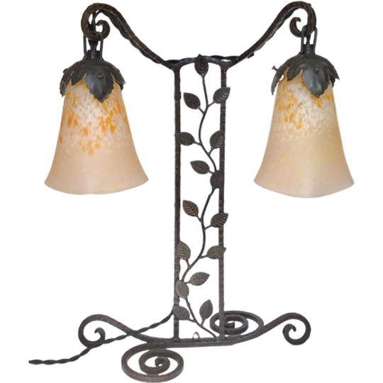 Art Deco Lamp Charles Schneider 1