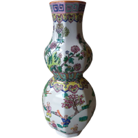 Octogonale Chinese Vaas