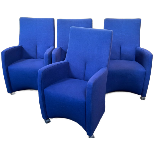 4 X Leolux Fauteuil Doppler 1