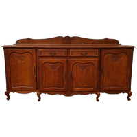 Vintage Louis Xv Wandkast Buffetkast Dressoir Ladekast 112
